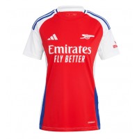 Camisa de Futebol Arsenal Equipamento Principal Mulheres 2024-25 Manga Curta